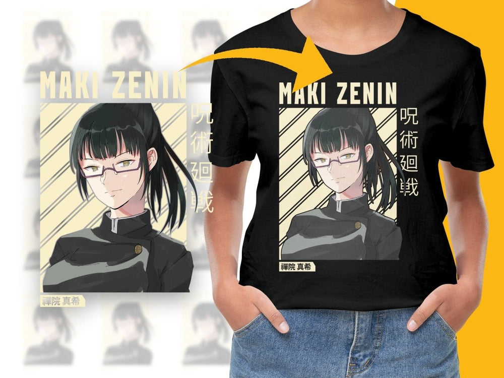 Maki Zenin Anime Character PNG File - Teepew