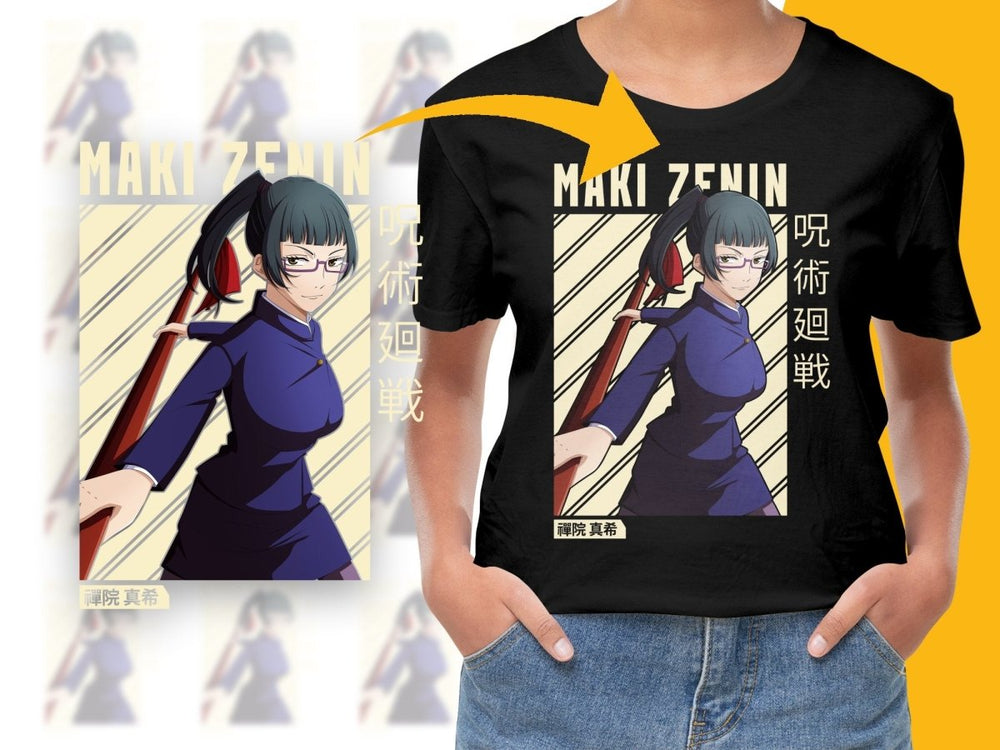 Maki Zenin PNG File Digital - Teepew