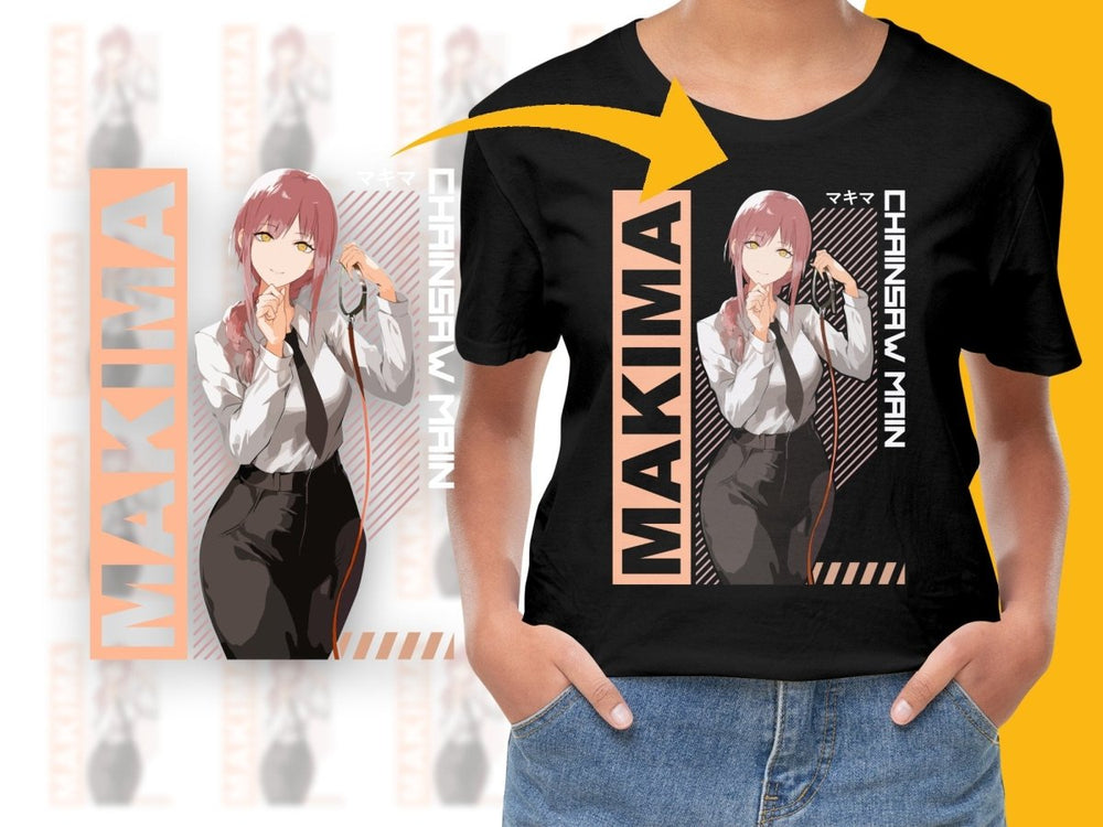 Makima Anime Character PNG File - Teepew