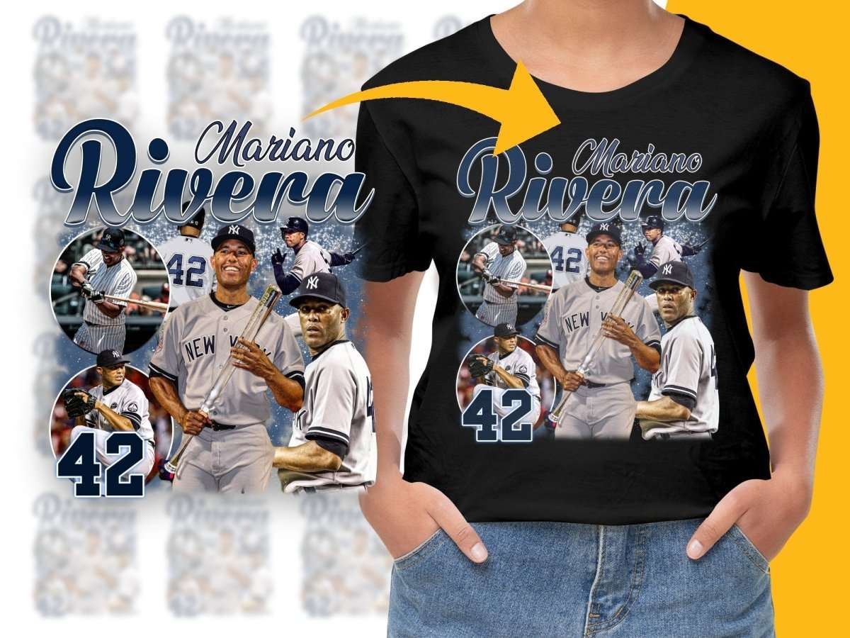 Mariano Rivera New York Yankees Bootleg PNG File - Teepew