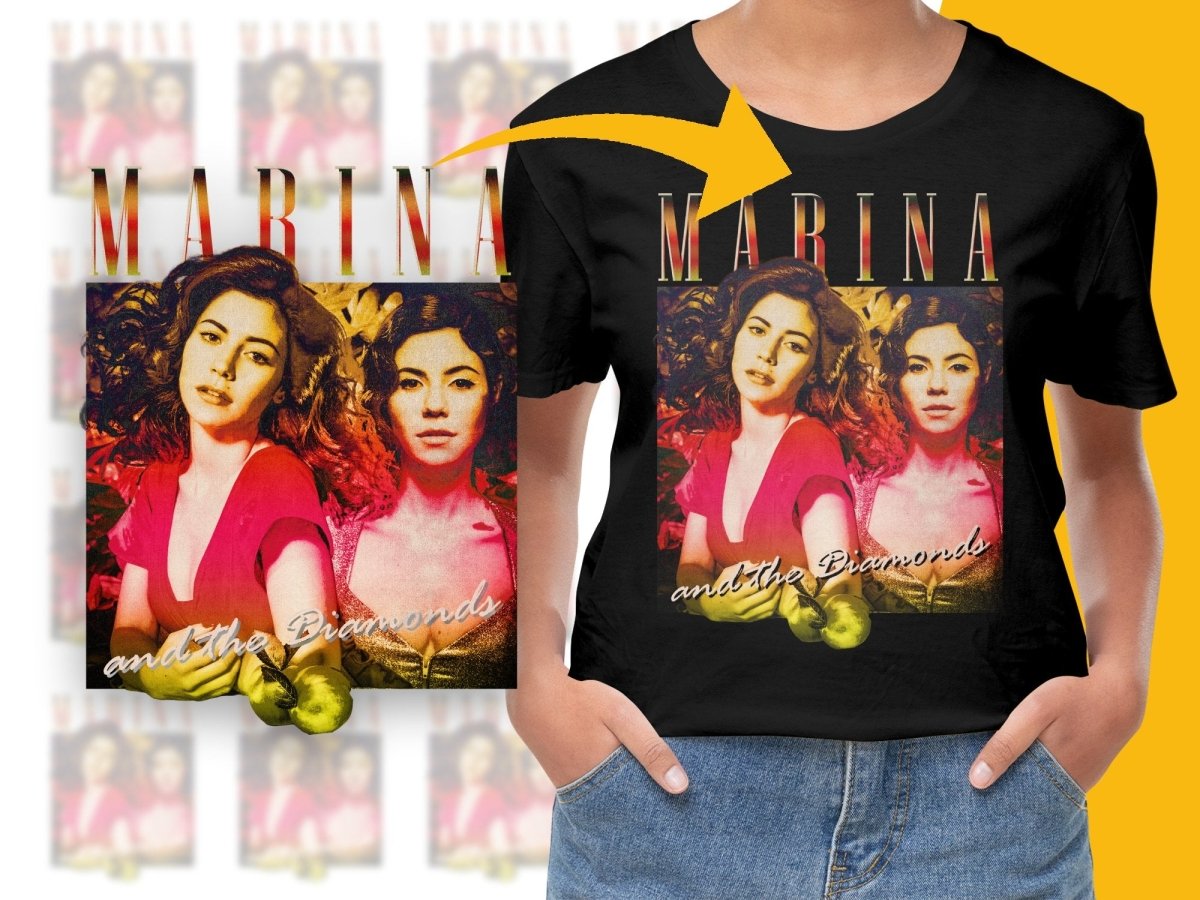 MARINA AND THE DIAMONDS Music Homage PNG File - Teepew