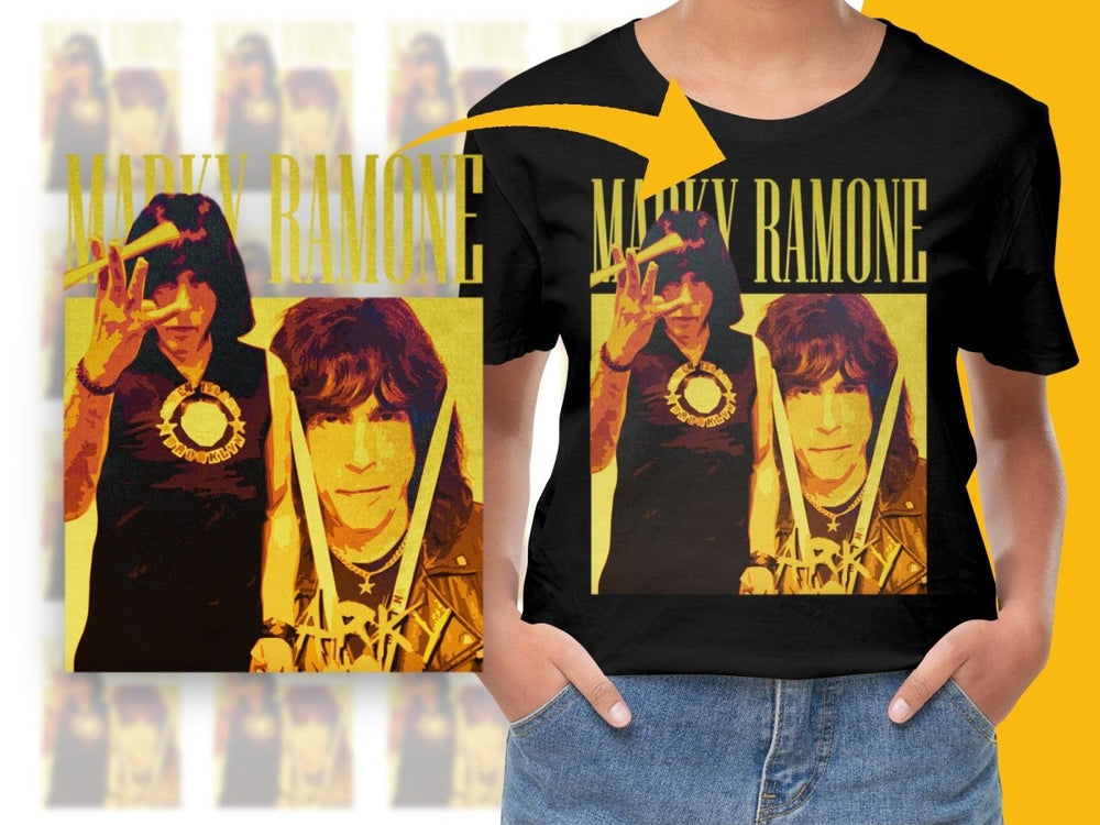 MARKY RAMONE Music Homage PNG File - Teepew