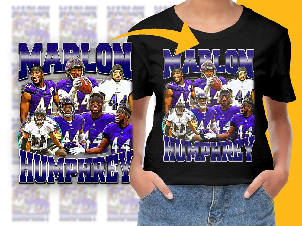 Marlon Humphrey Fans and Football Enthusiasts PNG File - Teepew