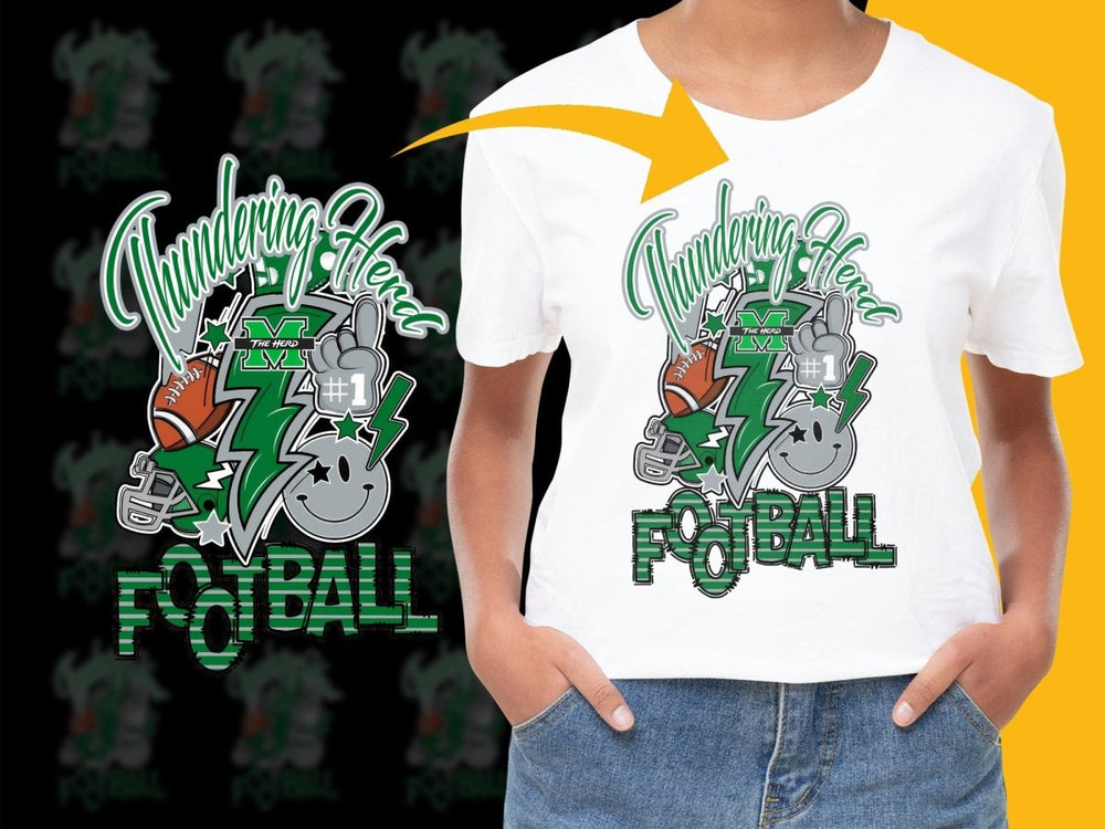 Marshall Thundering Herd NCAA College PNG File - Teepew
