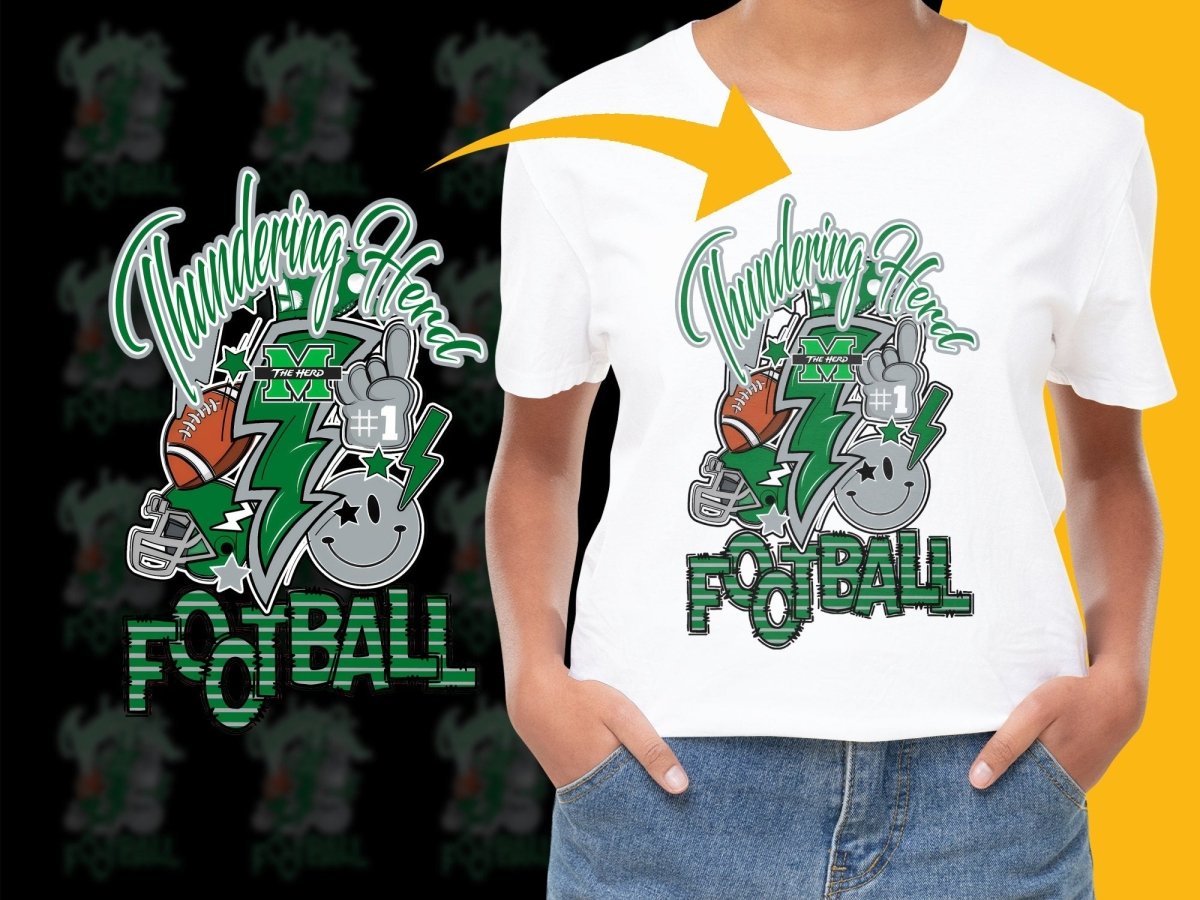 Marshall Thundering Herd NCAA College PNG File - Teepew