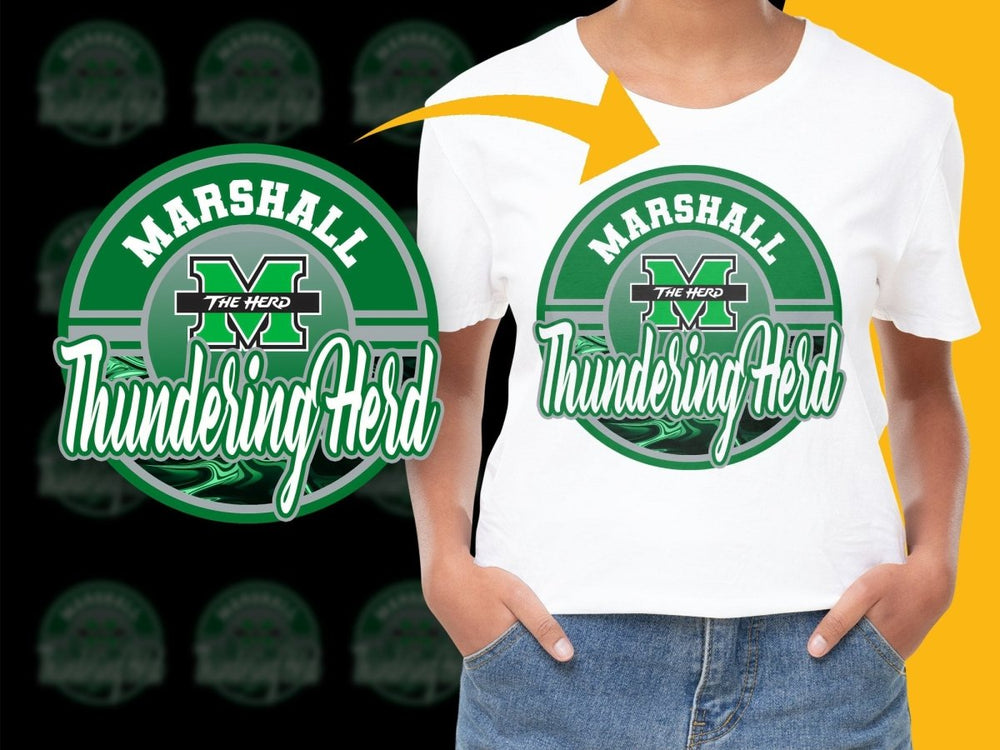 MARSHALL THUNDERING HERD NCAA College PNG File - Teepew