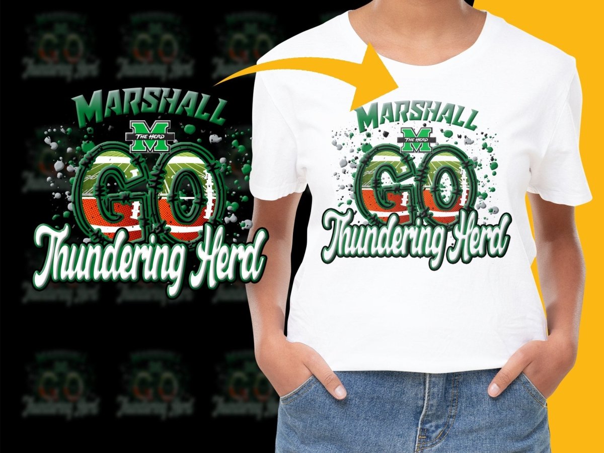 Marshall Thundering Herd NCAA College PNG File - Teepew