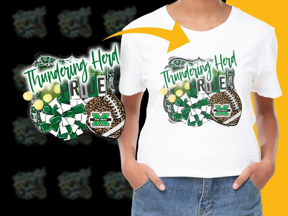 Marshall Thundering Herd NCAA College PNG File - Teepew