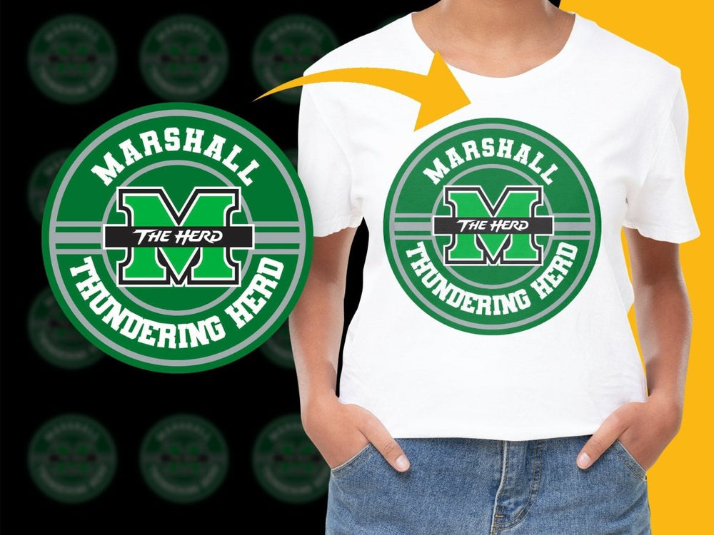 MARSHALL THUNDERING HERD NCAA College PNG File - Teepew