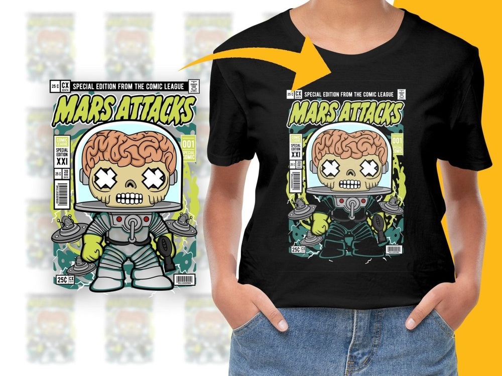 Martian Popculture PNG File - Teepew