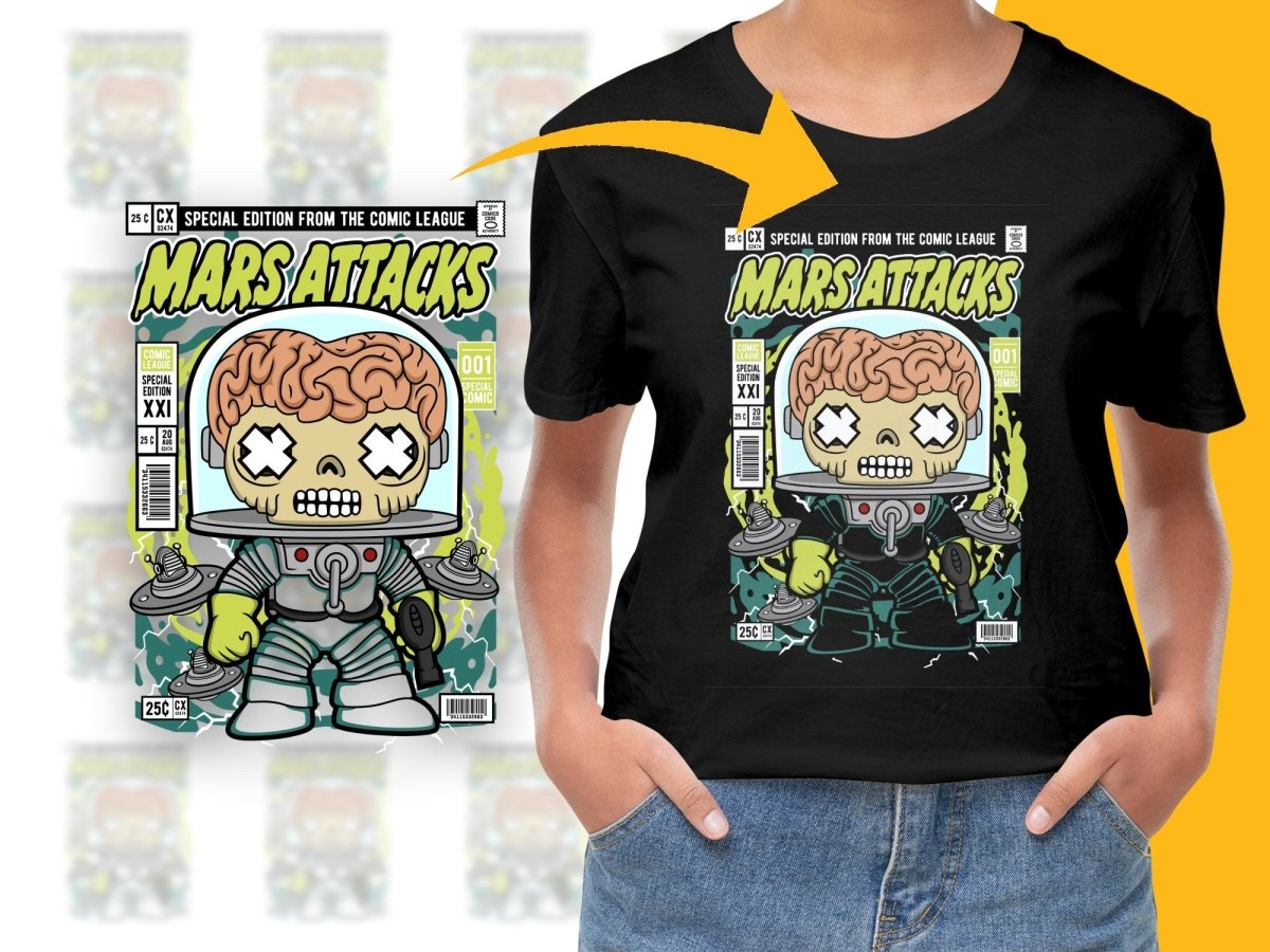 Martian Popculture PNG File - Teepew