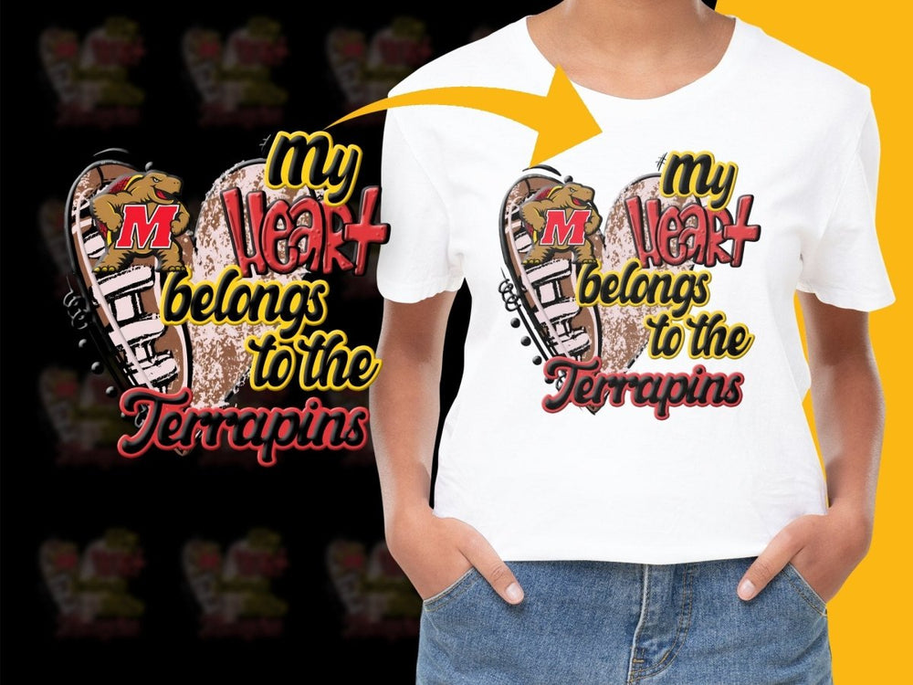 Maryland Terrapins NCAA College PNG File - Teepew