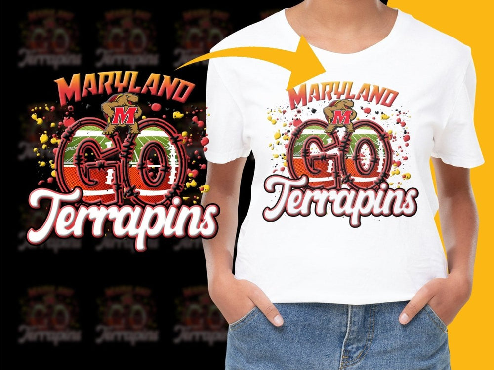 Maryland Terrapins NCAA College PNG File - Teepew