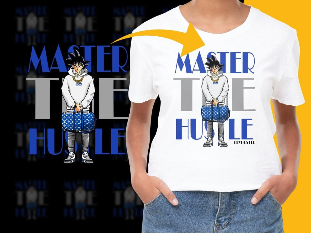 Master The Hustle FlyHustle Graphic PNG File - Teepew