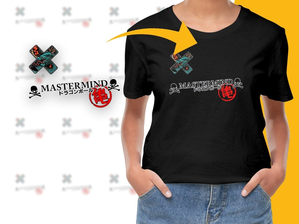 Mastermind Dragon Ball Embroidered Graphic Art PNG File - Teepew