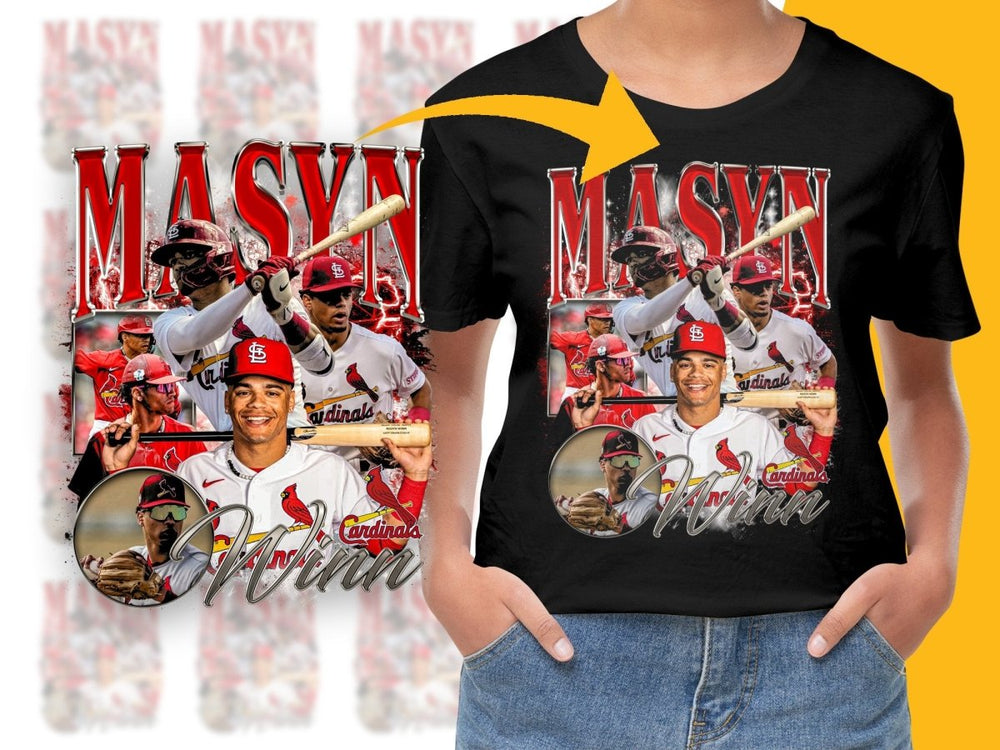 Masyn Winn St Louis Cardinals Baseball PNG File - Teepew