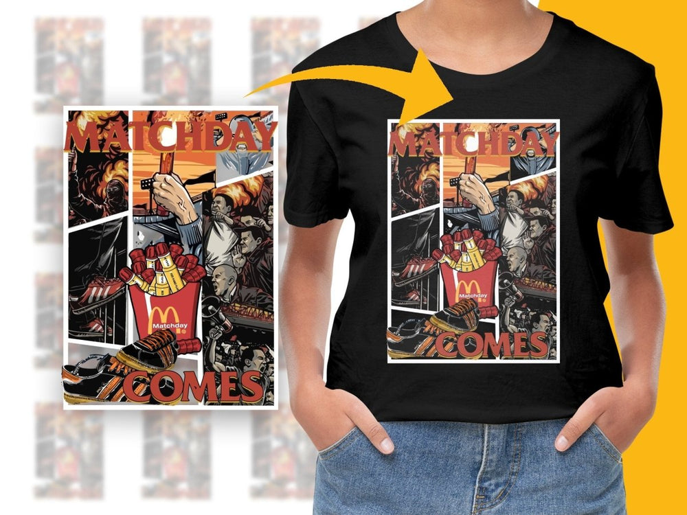 Matchday Comes Graphic Unisex PNG File - Teepew