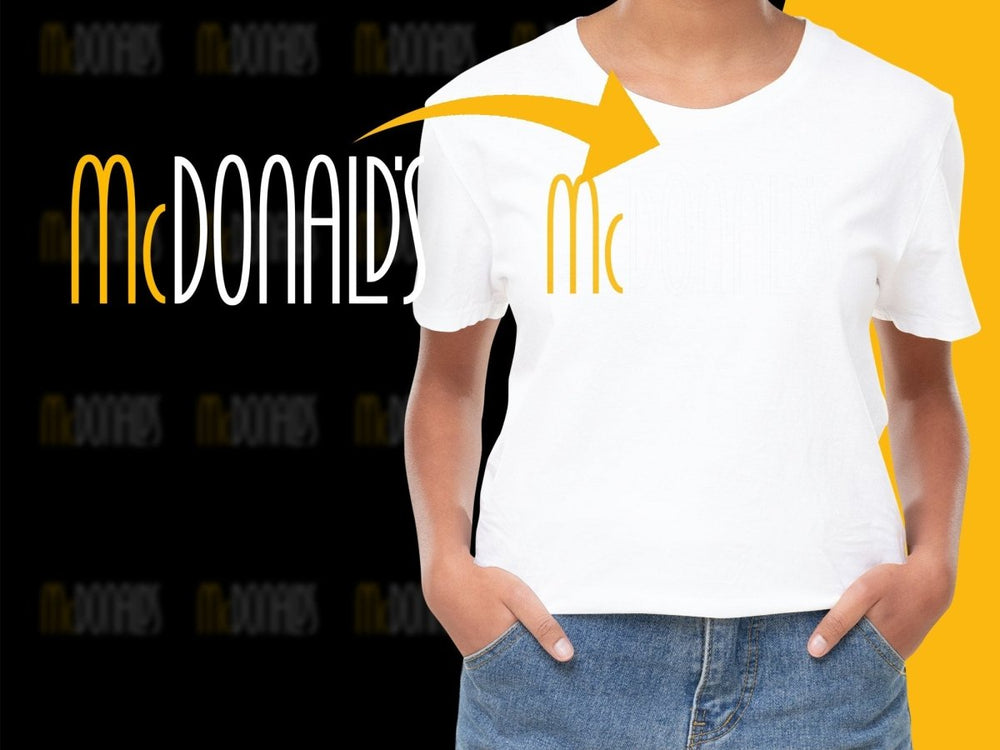 McDonald's Retro Logo Design PNG File - Teepew
