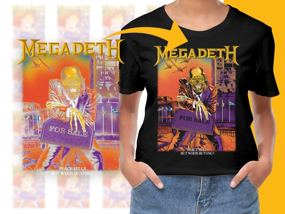 Megadeth Peace Sells But Who's Buying Graphic PNG File - Teepew