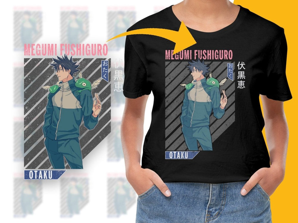 Megumi Fushiguro Anime Character Art Print Digital - Teepew