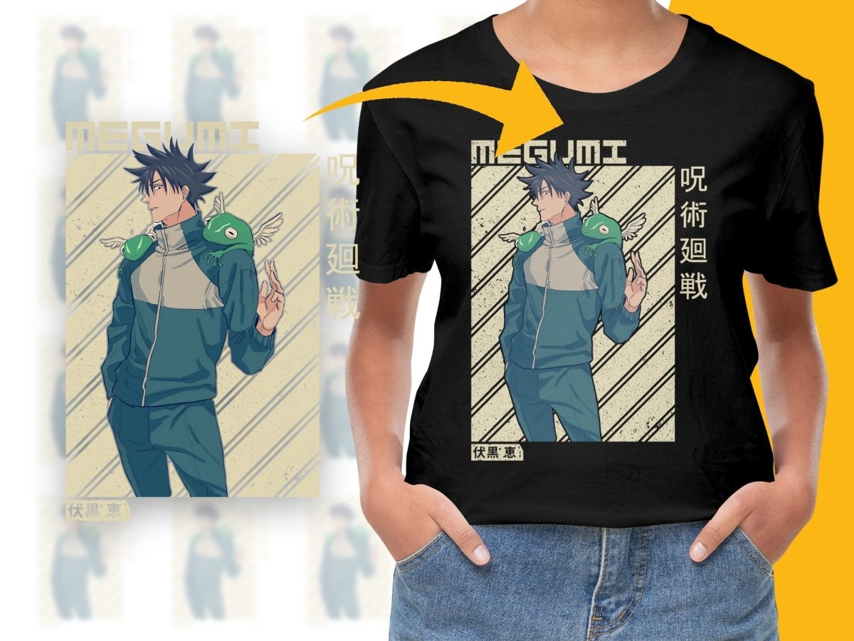 Megumi Fushiguro Anime Character PNG Digital Download - Teepew