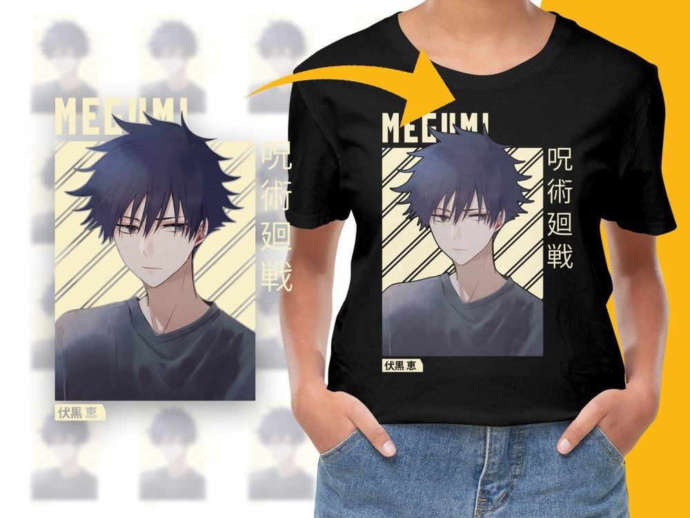 Megumi Fushiguro Digital Download PNG Digital - Teepew