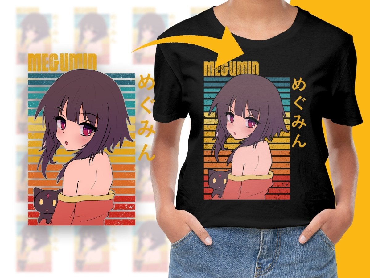 Megumin Anime Character PNG File Digital - Teepew