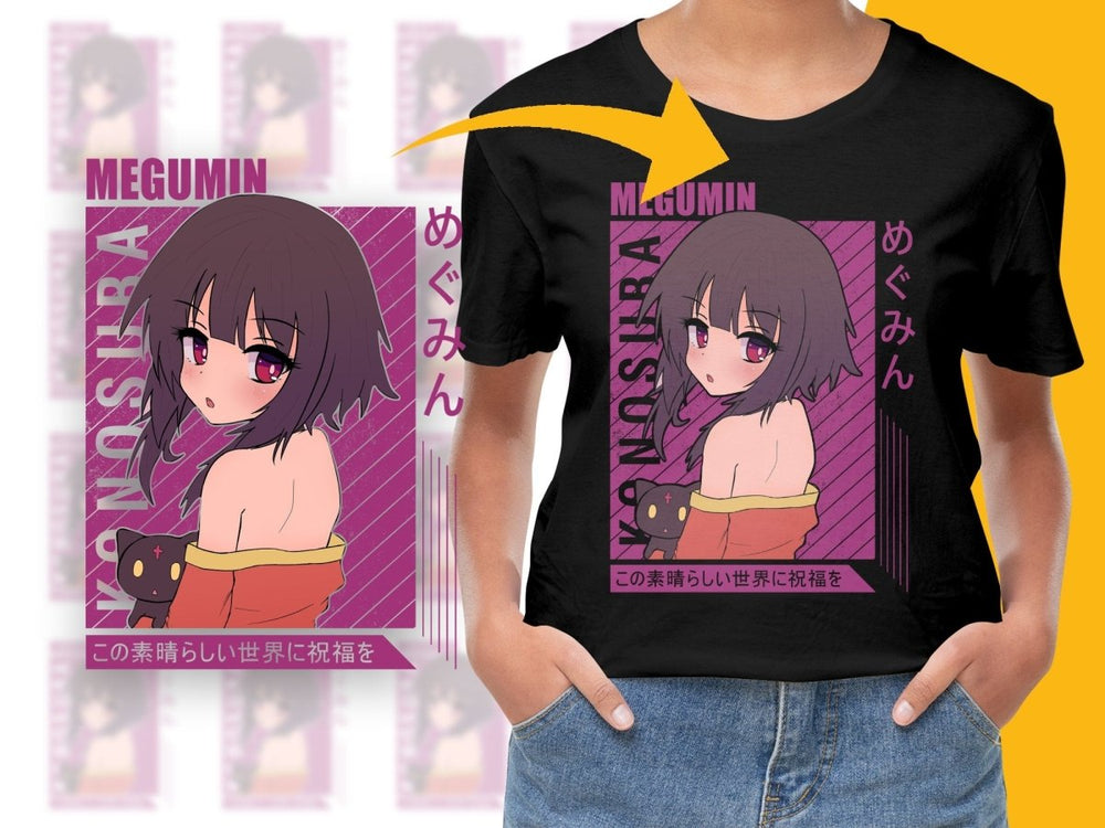 Megumin KonoSuba Anime Character PNG Digital Download - Teepew