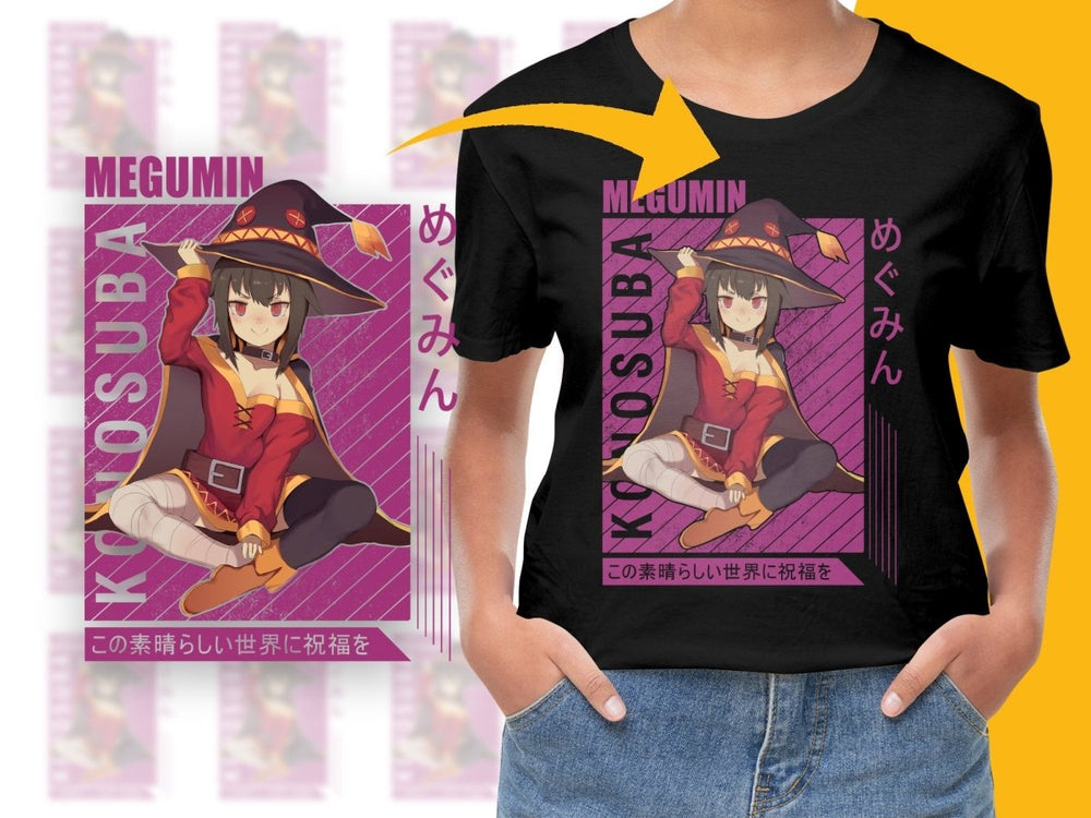 Megumin Konosuba Anime Character PNG Digital Download - Teepew