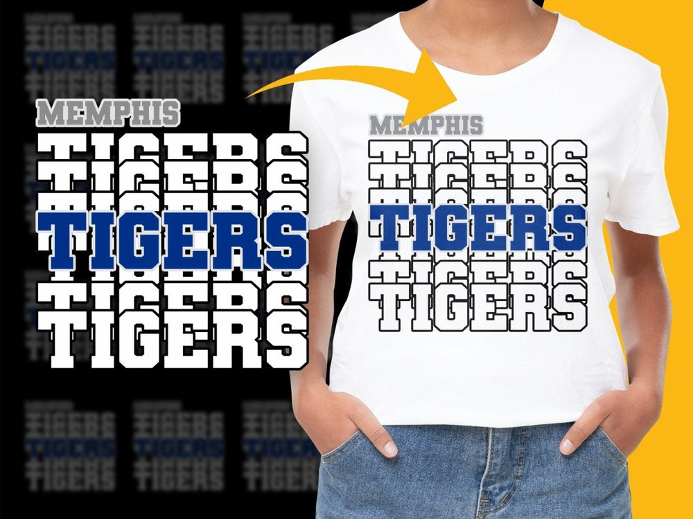 Memphis Tigers NCAA College PNG File - Teepew