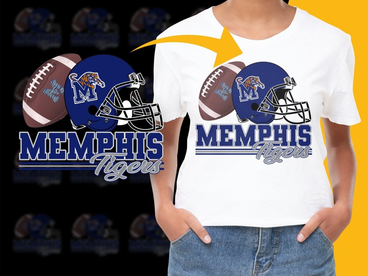 Memphis Tigers NCAA College PNG File - Teepew