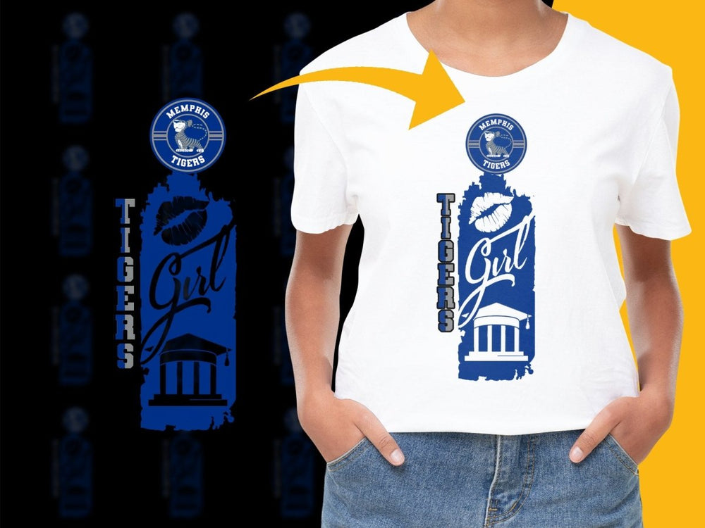 Memphis Tigers NCAA College PNG File - Teepew
