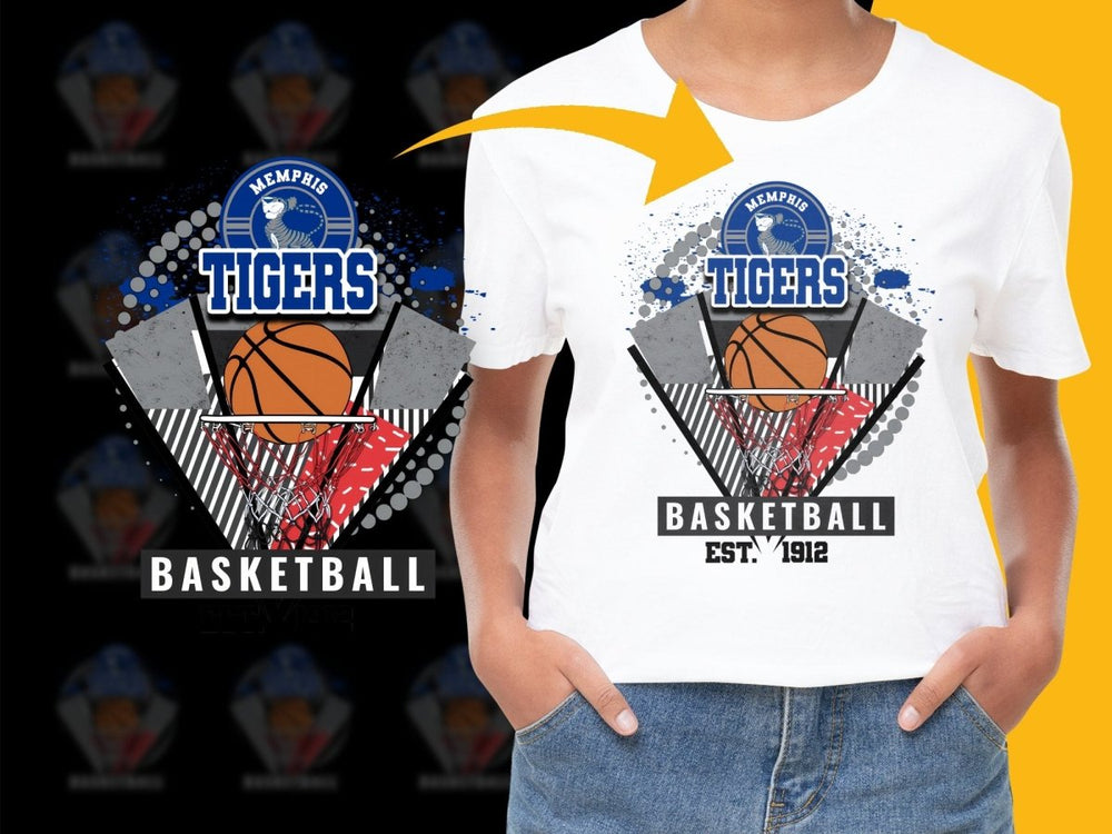 Memphis Tigers NCAA College PNG File - Teepew