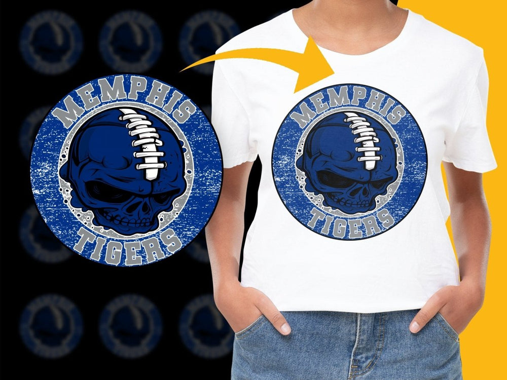 Memphis Tigers NCAA College PNG File - Teepew