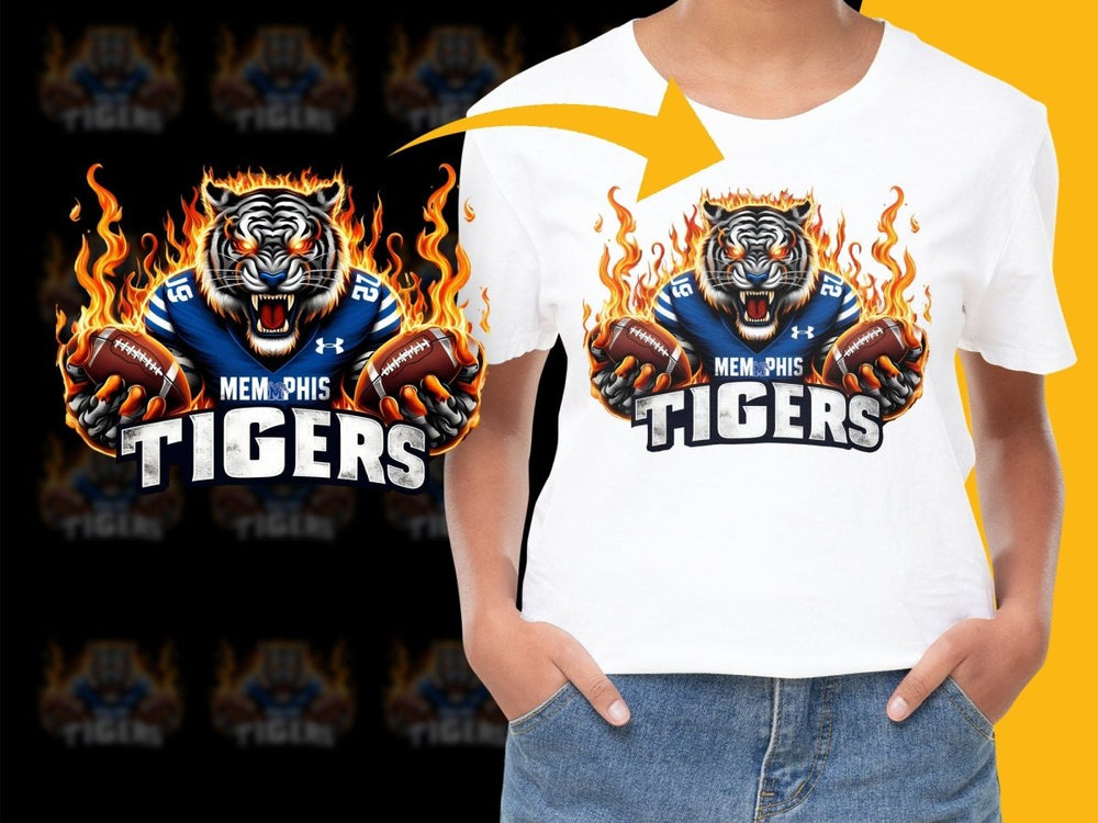 Memphis Tigers NCAA Football PNG FileProduct - Teepew