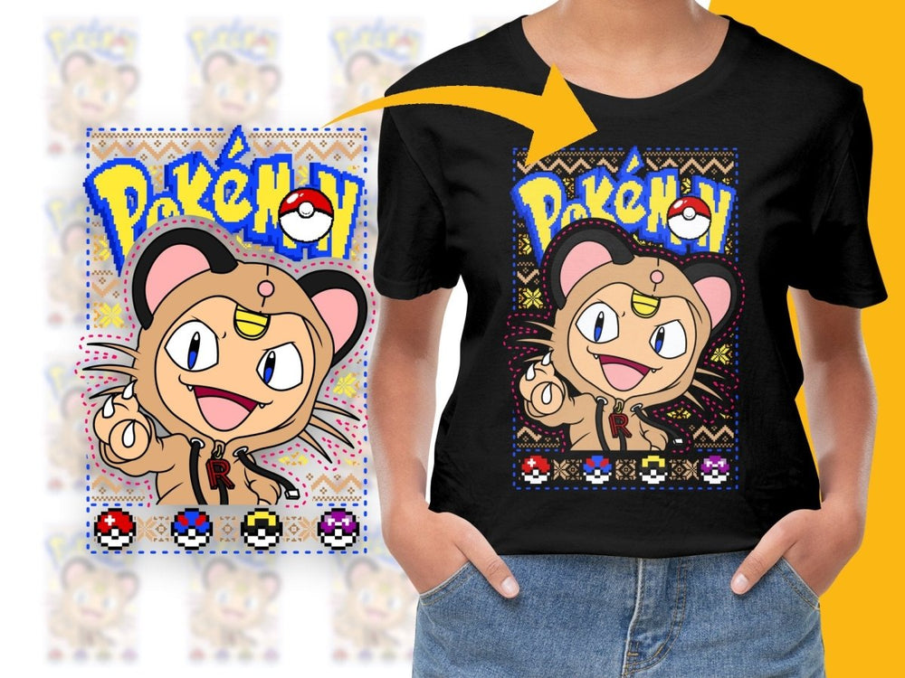 Meowth Ho Ho Holiday Special Gaming PNG File - Teepew