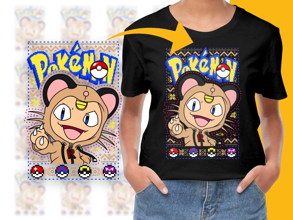 Meowth Ho Ho Holiday Special Gaming PNG File - Teepew