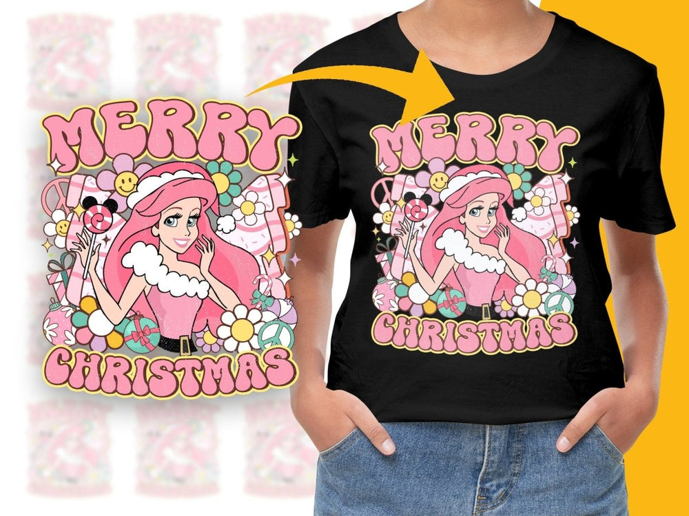 Merry Christmas Barbie Character PNG File - Teepew