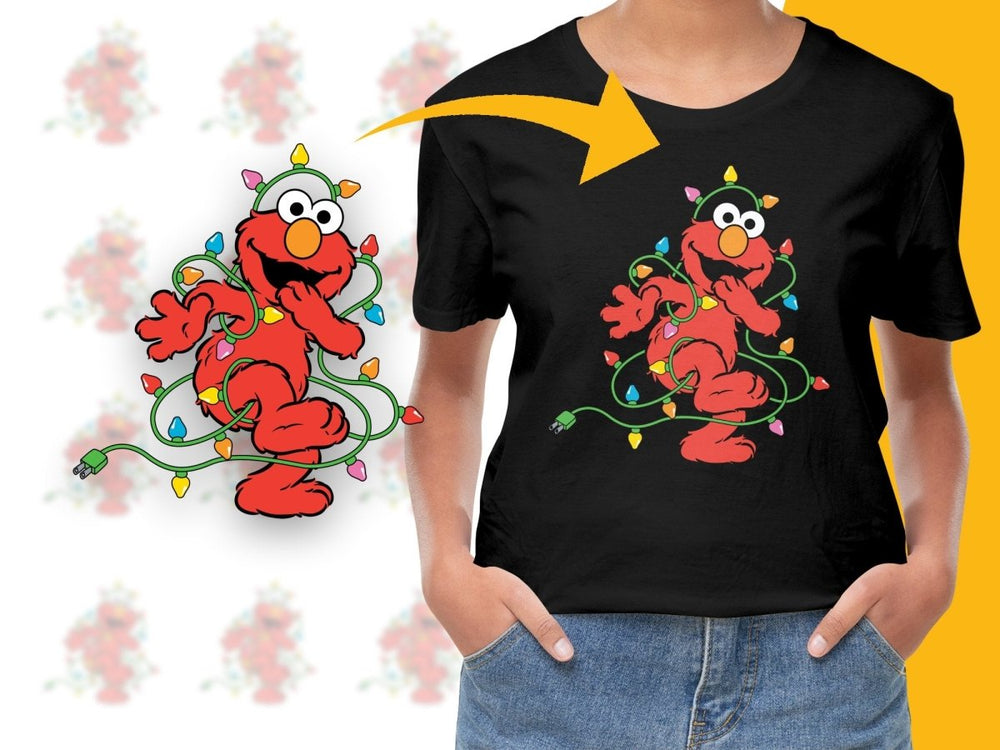 Merry Christmas Elmo Digital product - Teepew