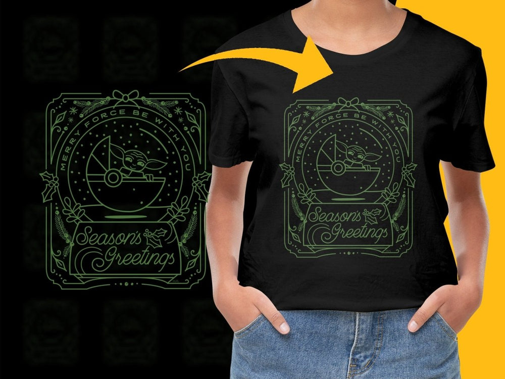 Merry Force Be With You Season's Greetings PNG File - Teepew