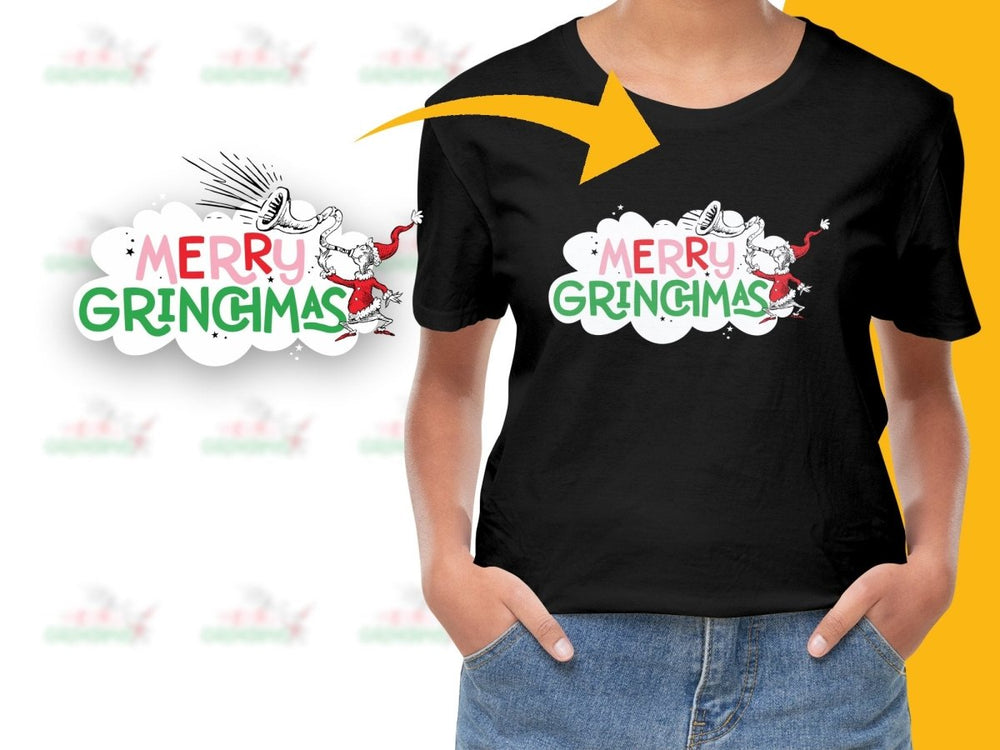 Merry Grinchmas PNG File Funny Christmas Design - Teepew