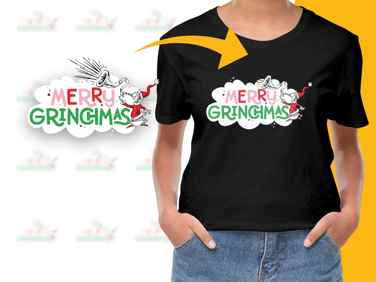 Merry Grinchmas PNG File Funny Christmas Design - Teepew