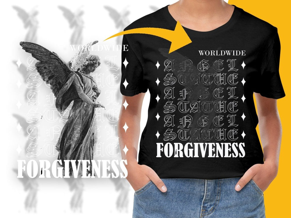 Mesmerizing Angelic Graphic Artwork PNG File - Teepew