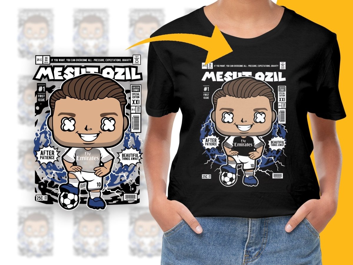 Mesut Ozil Popculture PNG File - Teepew