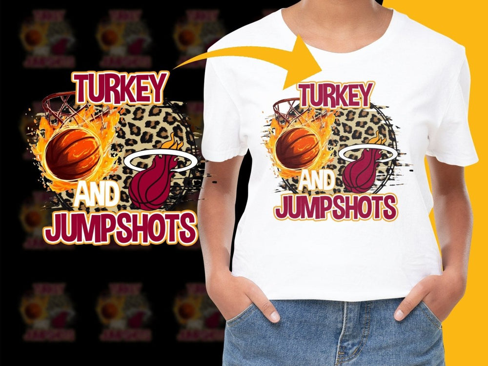 Miami Heat Turkey and Jumpshots Thanksgiving PNG File - Teepew