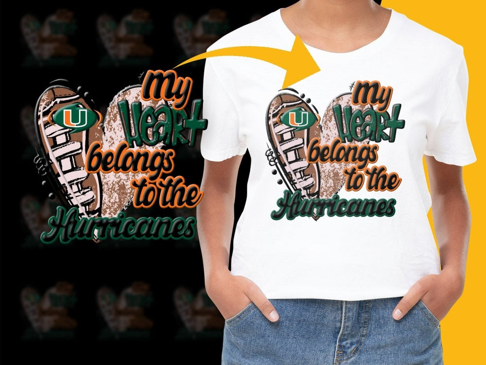 Miami Hurricanes NCAA College PNG File - Teepew