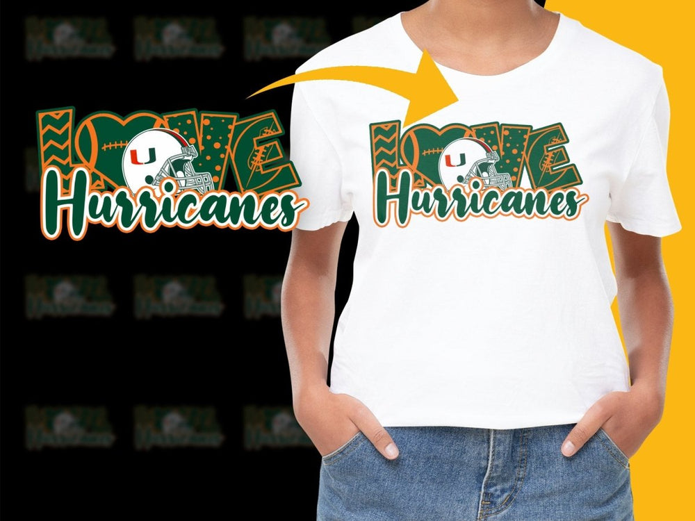 Miami Hurricanes NCAA College PNG File - Teepew