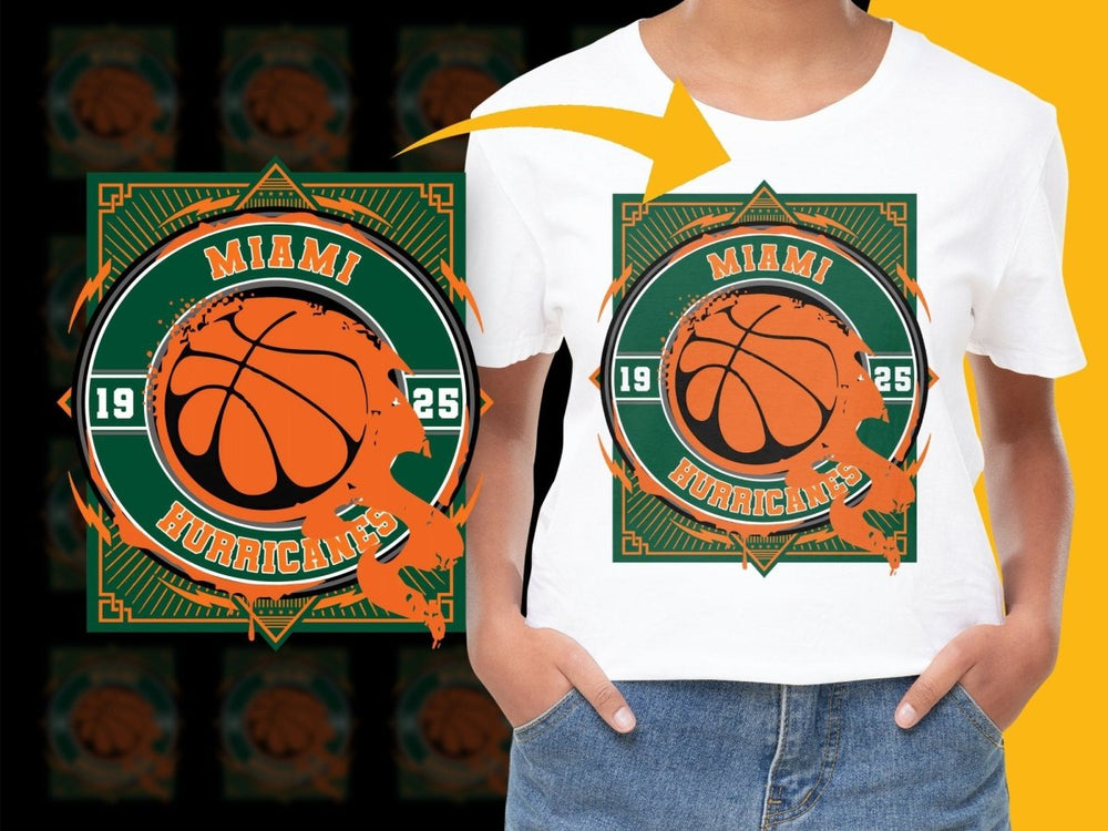 Miami Hurricanes NCAA College PNG File - Teepew