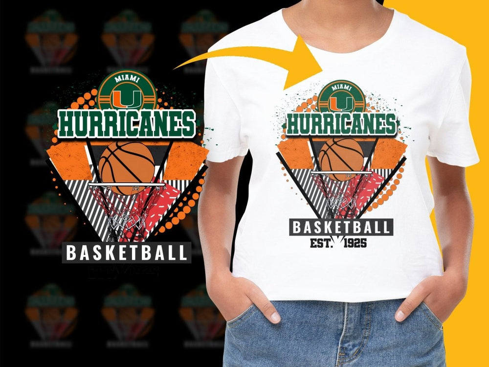 Miami Hurricanes NCAA College PNG File - Teepew