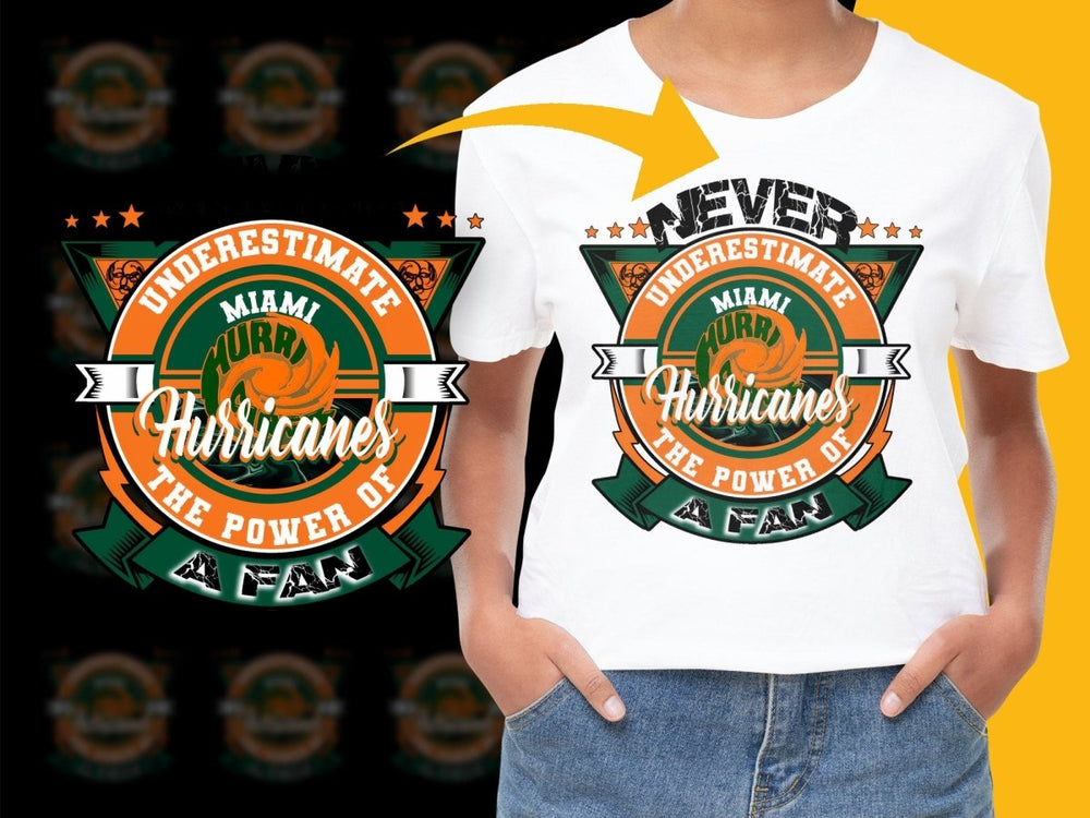 Miami Hurricanes NCAA College PNG File - Teepew